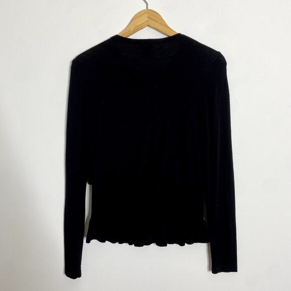 Ann Taylor Factory Tiered Ruffle Button Front Cardigan Sweater Size XS - Picture 5 of 5